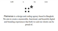 Desktop Screenshot of plaimanas.com